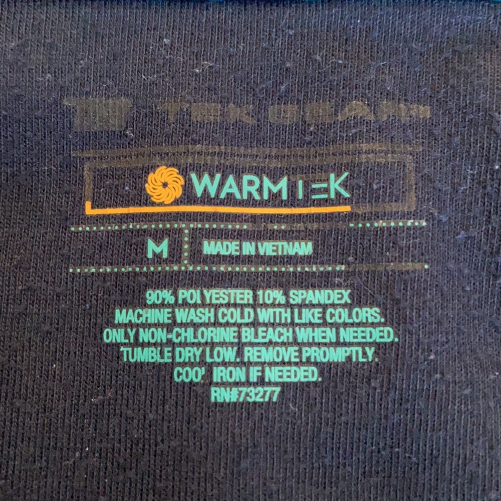 Warm Tex - 3/4 zip - Athletic log sleeve shirt - Picture 3 of 6